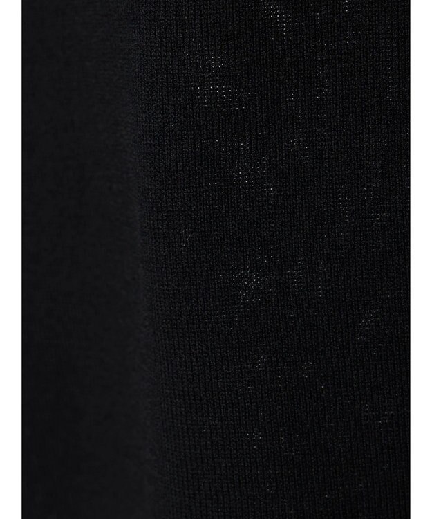 CRAFT STANDARD BOUTIQUE UVカット/接触冷感/洗える/ 半袖ニットプルオーバー Black