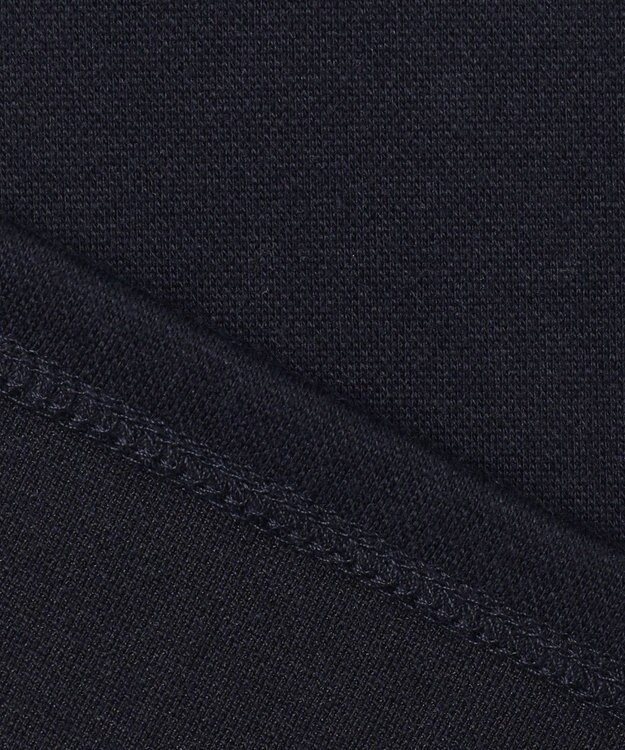 ANY SIS 【WEB・一部店舗限定】カットジャカード襟付き2WAY セットアップ ネイビー系