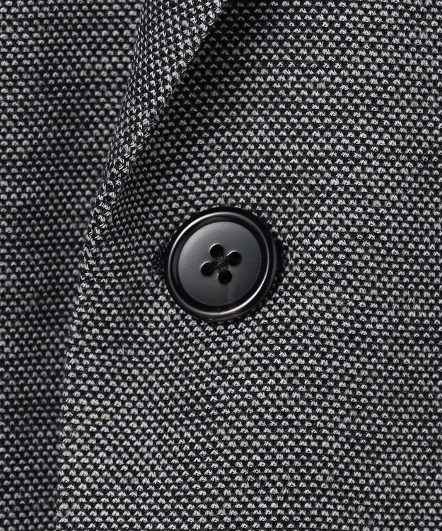 J.PRESS MEN 3シーズン着られる上質素材【ストレッチ / 吸水速乾 / 洗える / 消臭】AXIO 3ポジションジャージー ジャケット ライトグレー系