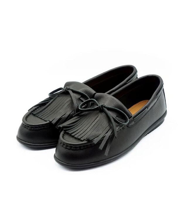 APOM フリンジモカシン15 ブラック