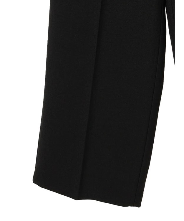 earth music&ecology リネンライクワイドパンツ Black