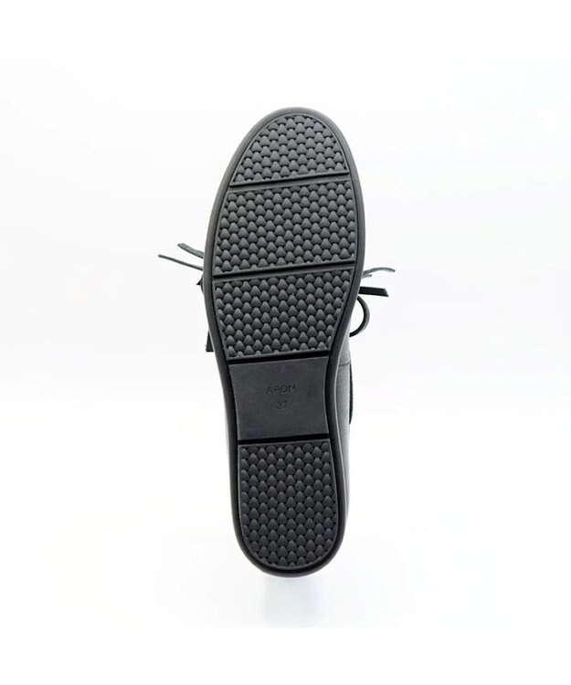 APOM フリンジモカシン15 ブラック