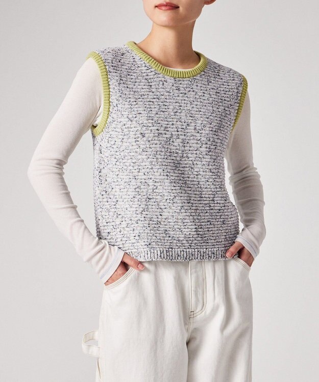 Paul Smith コントラストカラー ニットベスト