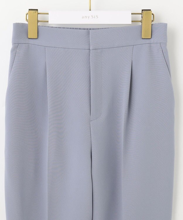 ANY SIS 秒映えセレモニー セットアップ 半袖 オフ×ライトブルー