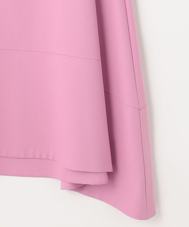 自由区 【Class Lounge】Ｗクロス スカート ピンク系