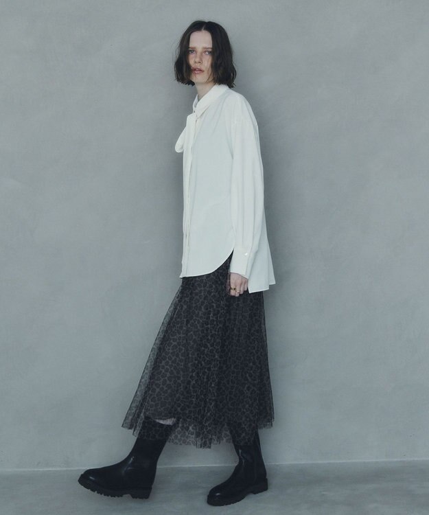 YECCA VECCA プリントチュールスカート Multi