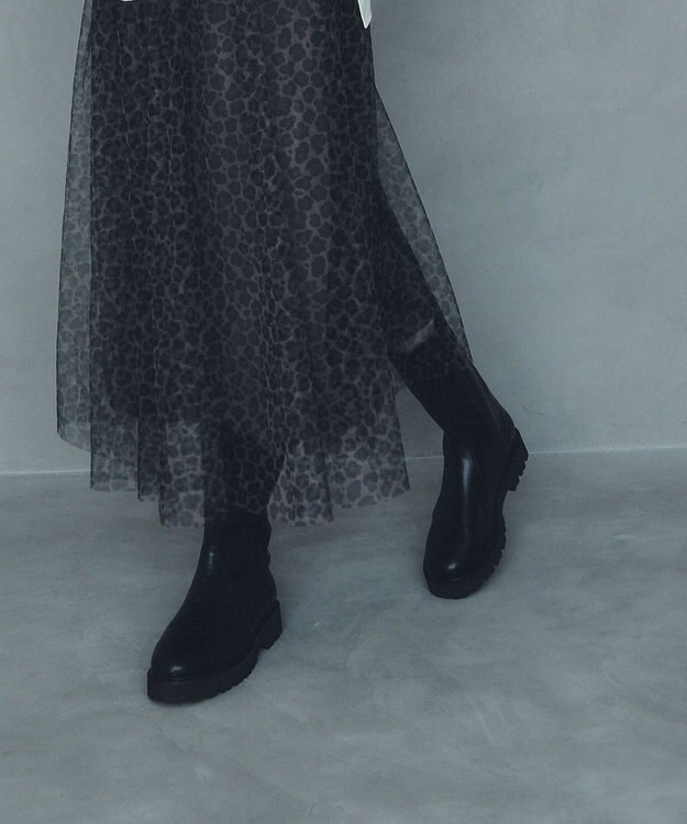 YECCA VECCA プリントチュールスカート Multi