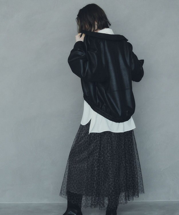 YECCA VECCA プリントチュールスカート Multi