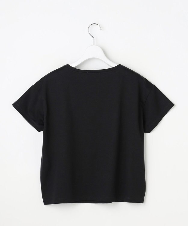 自由区 S ビジュー Tシャツ ブラック