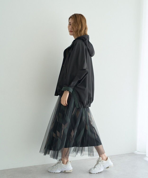 YECCA VECCA プリントチュールスカート Multi