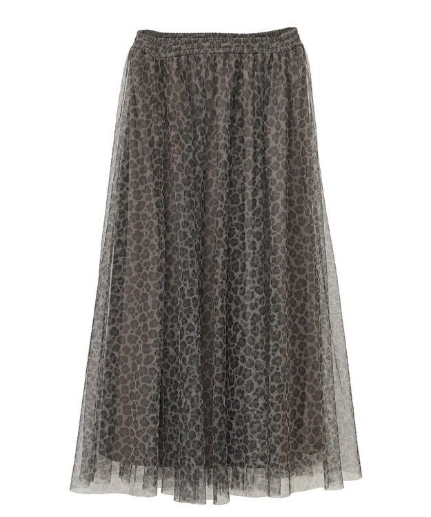 YECCA VECCA プリントチュールスカート Multi