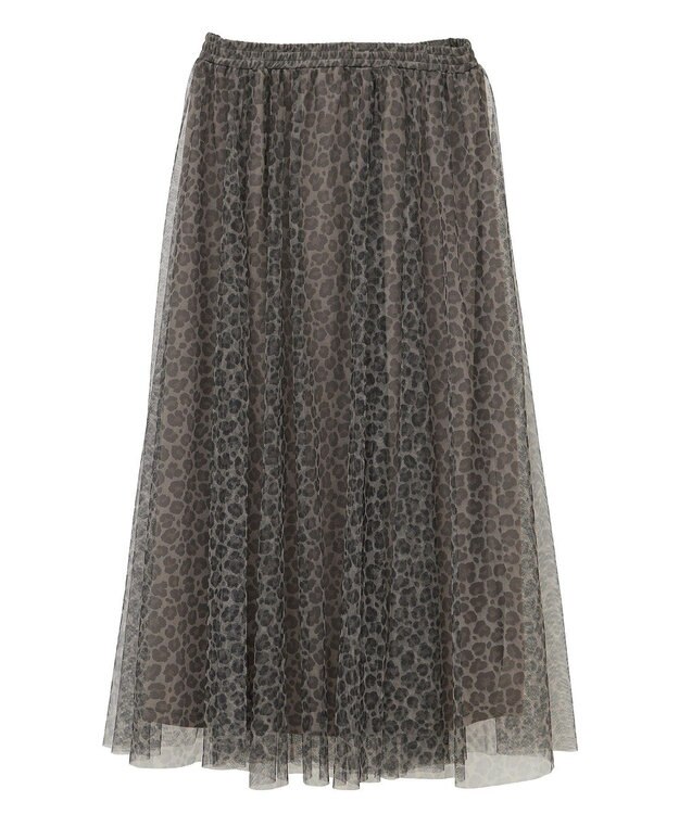 YECCA VECCA プリントチュールスカート Multi