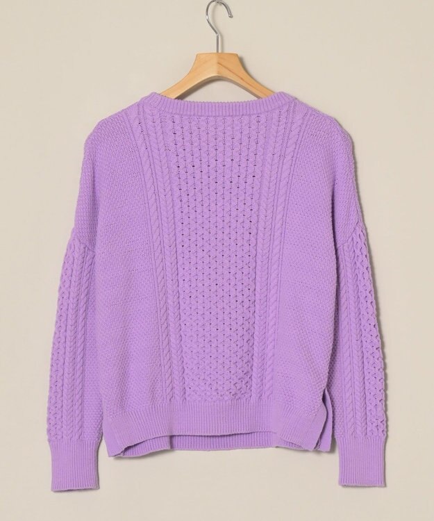 ONWARD Reuse Park 【自由区】ニット春夏 パープル