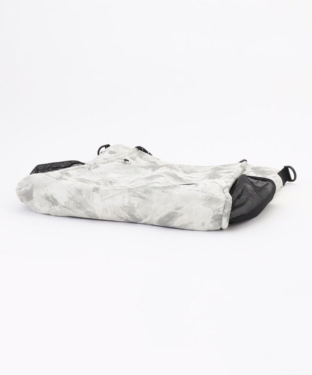 JOSEPH ABBOUD MOUNTAIN 【軽量/ECO撥水/ポケッタブル】エンボスプリント トートバッグ ライトグレー系5