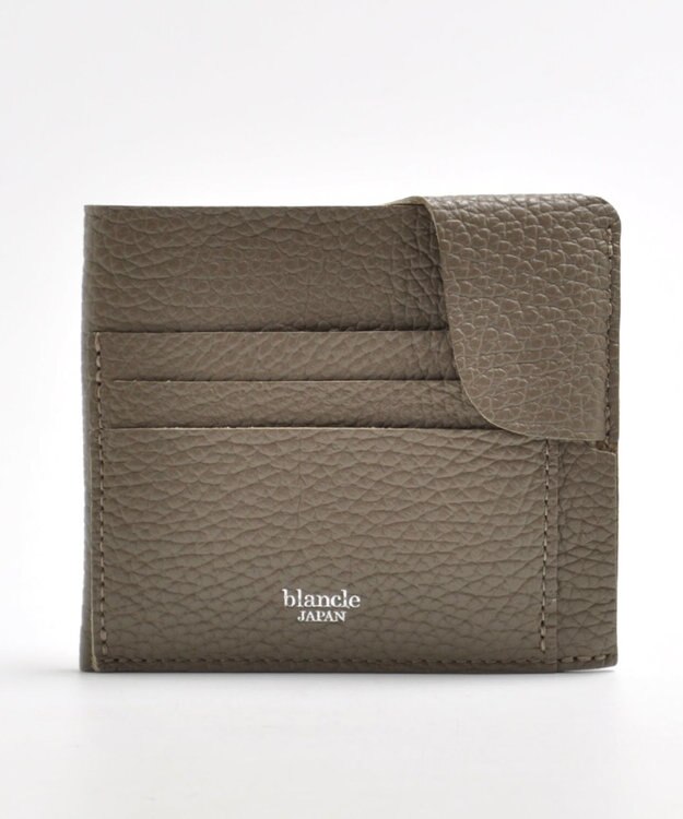 blancle シュリンクレザー スマートウォレット トープ