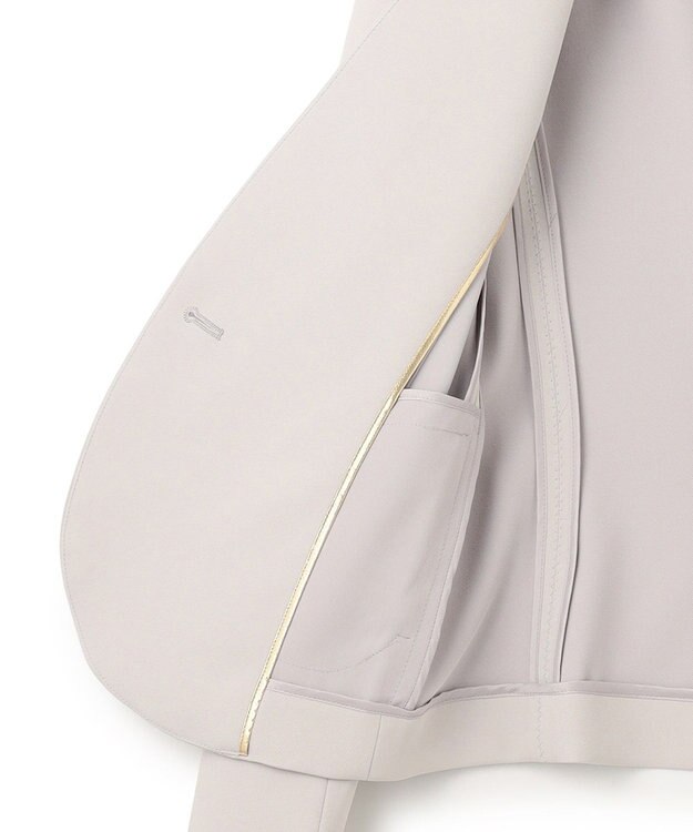 BEIGE， 【L-size・セットアップ対応】LUIZA / ノーカラージャケット L.Grey