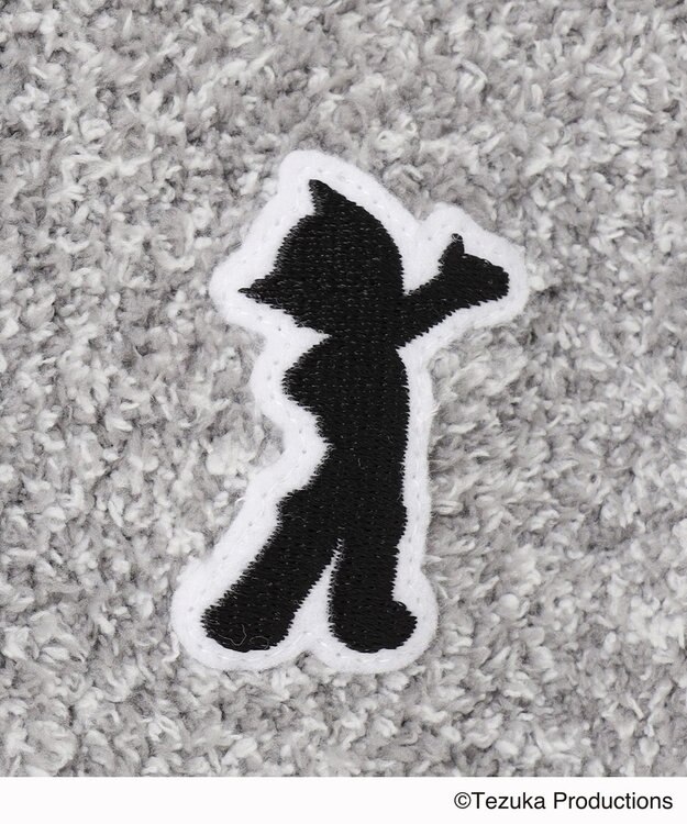 JOSEPH HOMME 鉄腕アトム×JOSEPH HOMME　ONE POINT BOA KNIT CARDIGAN ライトグレー系