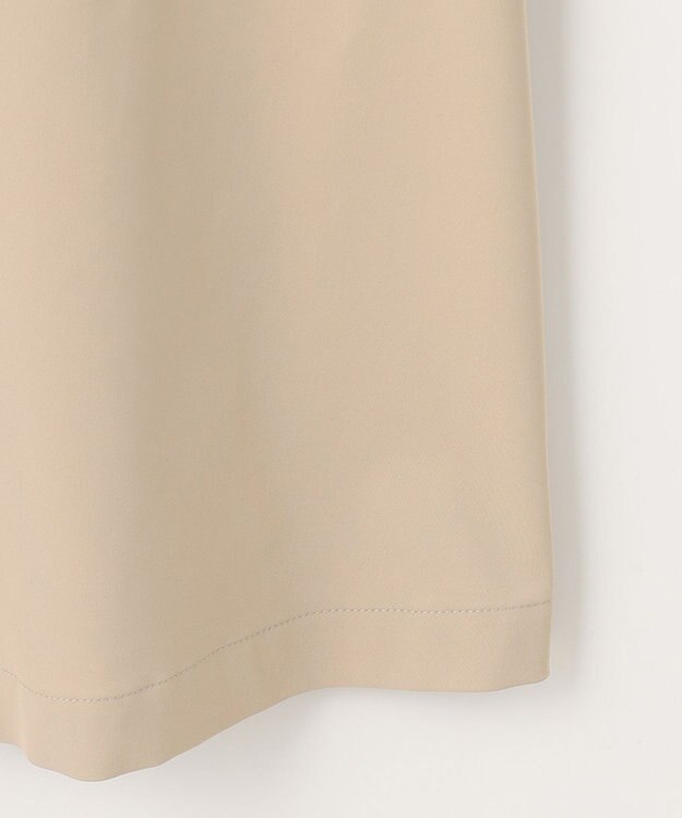 J.PRESS LADIES 【洗える】 ソロテックスドライツイル ノーカラー コート ベージュ系