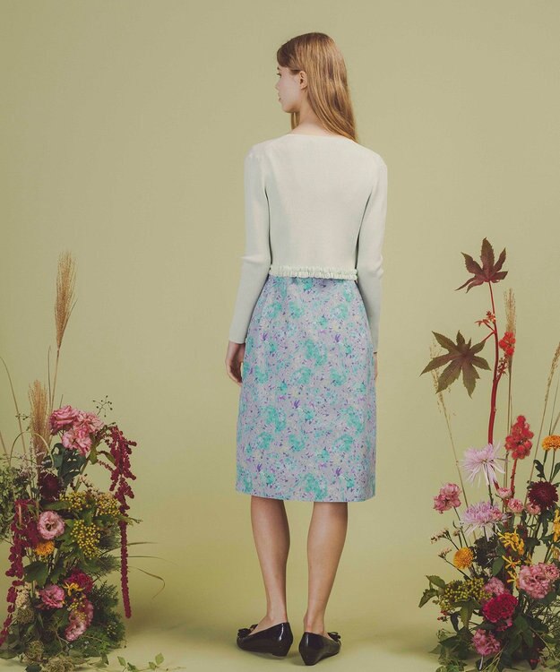 TOCCA FRUIT AND NUTS ボレロ ライトグリーン系