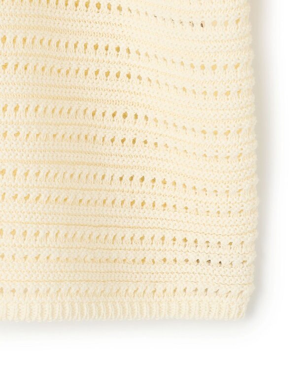 23区 【先行予約】コットンギマ ボートネック ニット ライトイエロー系