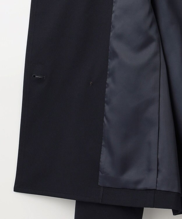 組曲 L 【WEB限定】2WAYライトトレンチ ショートコート ネイビー系