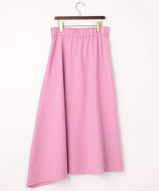 自由区 【Class Lounge】Ｗクロス スカート ピンク系