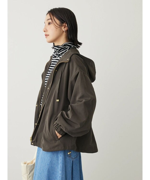 Green Parks ・ＥＬＥＮＣＡＲＥ　ＤＵＥ　ワイドマウンテンパーカー Charcoal Gray