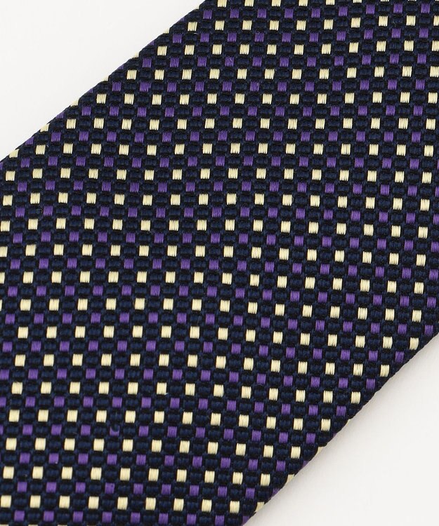 J.PRESS MEN 【VINTAGE JACQUARD COLLECTION】小紋柄 ネクタイ ネイビー系7
