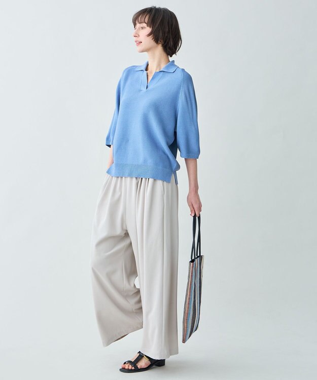 ANY 涼やかDRYイージーパンツ ライトベージュ