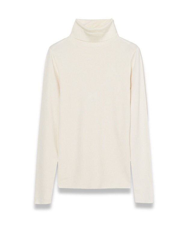 JOSEPH 【WEB&OUTLET限定・洗える】ストレッチシルク　ハイネックニット Ivory