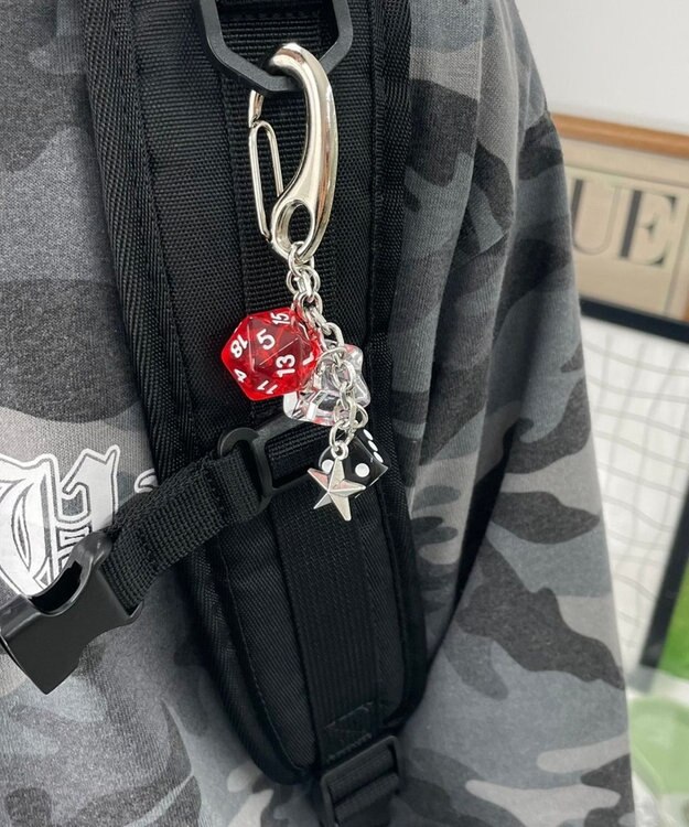 WEGO ダイスモチ－フセットキーホルダー 柄2