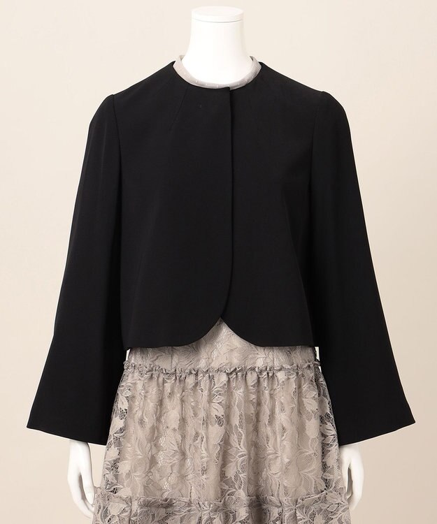 23区 【APPLAUDIR】ダブルクロス ジャケット ブラック系