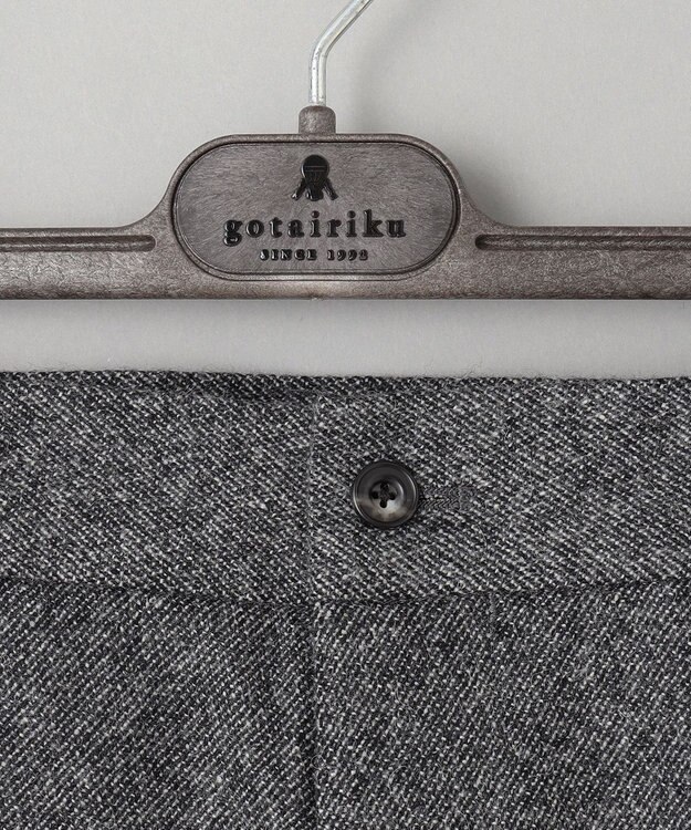 GOTAIRIKU 【セットアップ対応 / AIRY MOVE】RENEWOOL セットアップパンツ ライトグレー系8