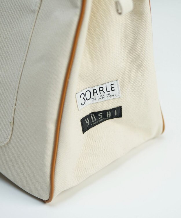 YUSHI ARLE - 30th model TOTEBAG 日本製帆布トートバッグ キャメル