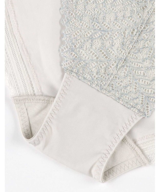 une nana cool 【脇高で背中スムージングブラジャー】さあわたし　レース アイボリー