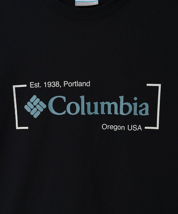 Columbia Columbia/ ライトキャニオングラフィックロングスリーブTシャツ /コロンビア Black