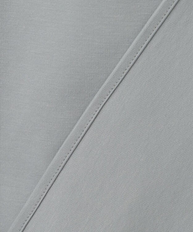 自由区 S 【洗える】エッセンシャルポンチクルーネック カットソー ライトグリーン系