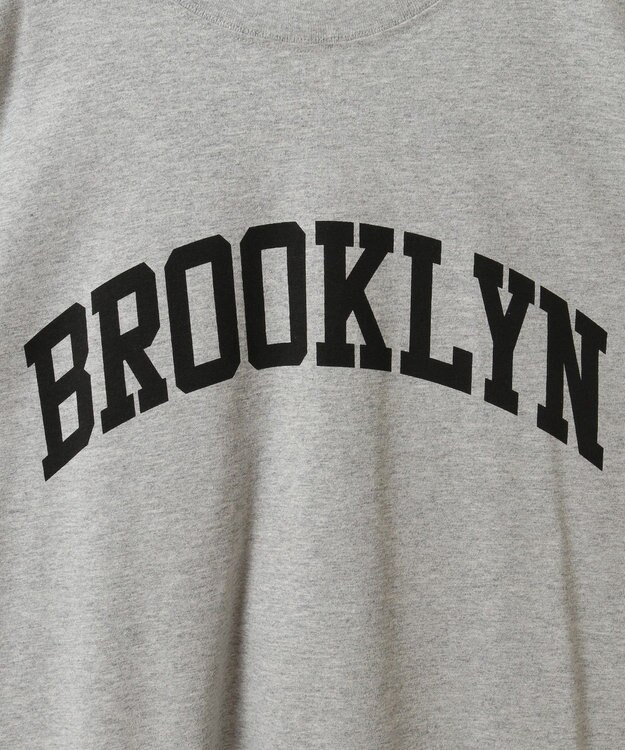 AMERICAN HOLIC BROOKLYN カレッジロゴBIGTシャツ Gray Mixture