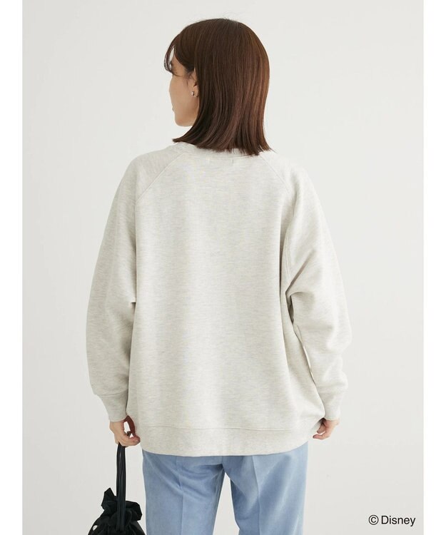 Green Parks Ｄｉｓｎｅｙ／裏起毛フロッキープリントスウェット Oatmeal