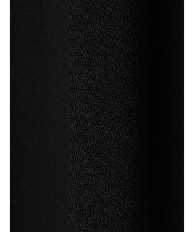 CRAFT STANDARD BOUTIQUE UVカット/接触冷感/マシンウォッシャブル/Vネックビッグニットカーディガン Black