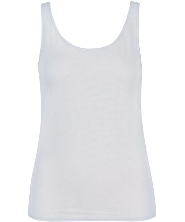 Wing インナー 汗をかいてもベタつきにくい 綿混(身生地) 抗菌防臭(身生地) 【瞬汗ドライ】 ノースリーブ タンクトップ 春 夏 EL1139 ウイング／ワコール パープル