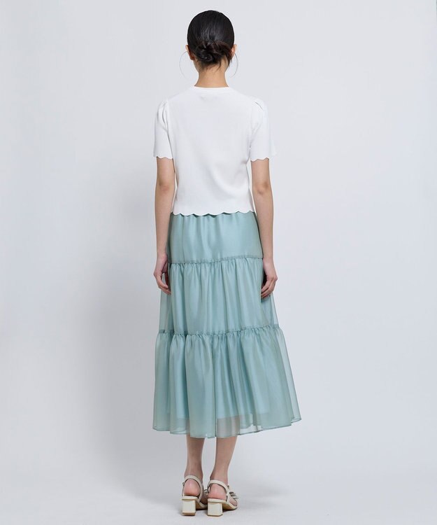 TOCCA LITTLE RIPPLES ニットトップス アイボリー系