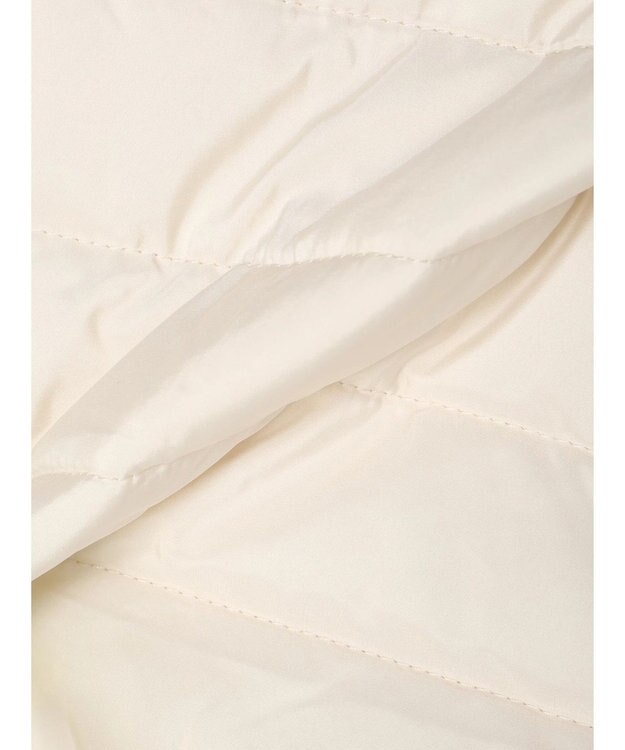 CRAFT STANDARD BOUTIQUE 中綿×ニット切替ジャケット Ivory