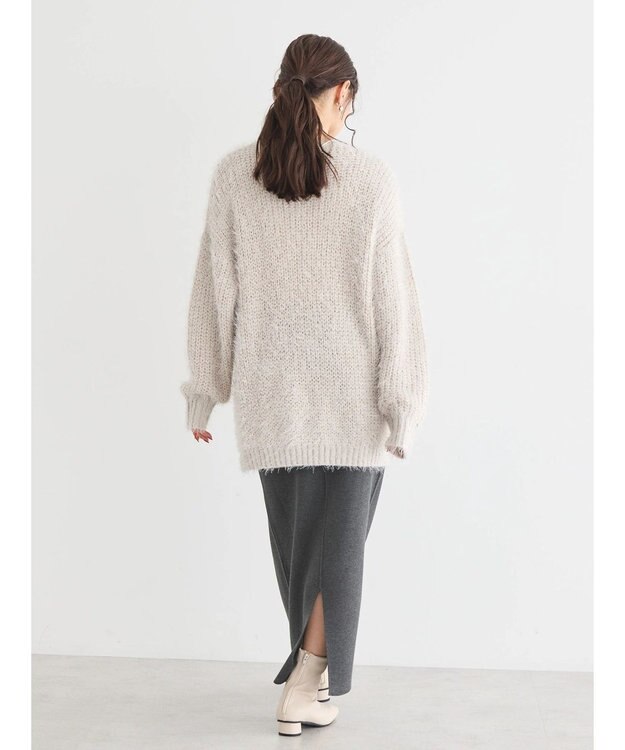 AMERICAN HOLIC シャギーゆるっとニットプルオーバー Light Gray