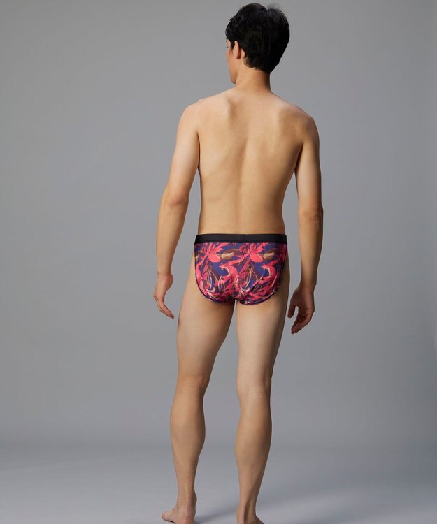 WACOAL MEN WACOAL MEN ブリーフ ふんどしスタイル 【ふんどしNEXT】 締めつけにくい 通気性がよい 前閉じ 下着 メンズ WF4039 /ワコールメン レッド×コン