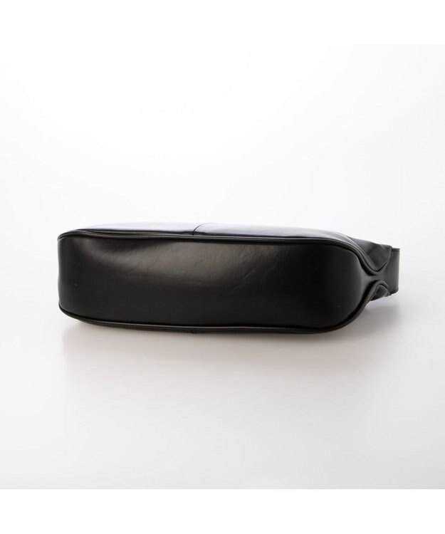 UNBILLION カシュカシュ cachecache / 横長ソフトショルダーバッグ ブラック