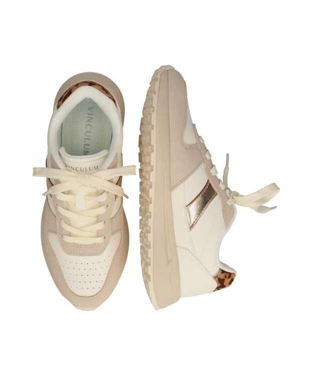 Bridget Birkin 【VINCULUM】スエードコンビスニーカー ホワイトコンビ