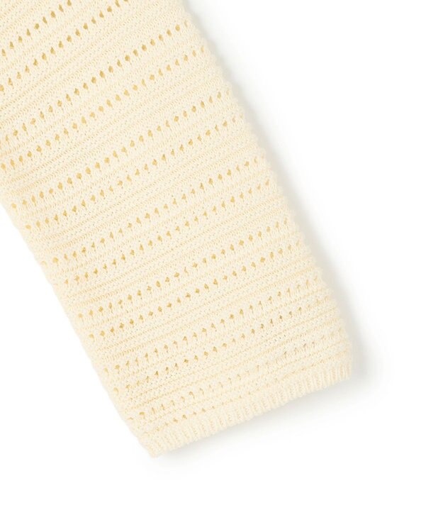 23区 【先行予約】コットンギマ ボートネック ニット ライトイエロー系