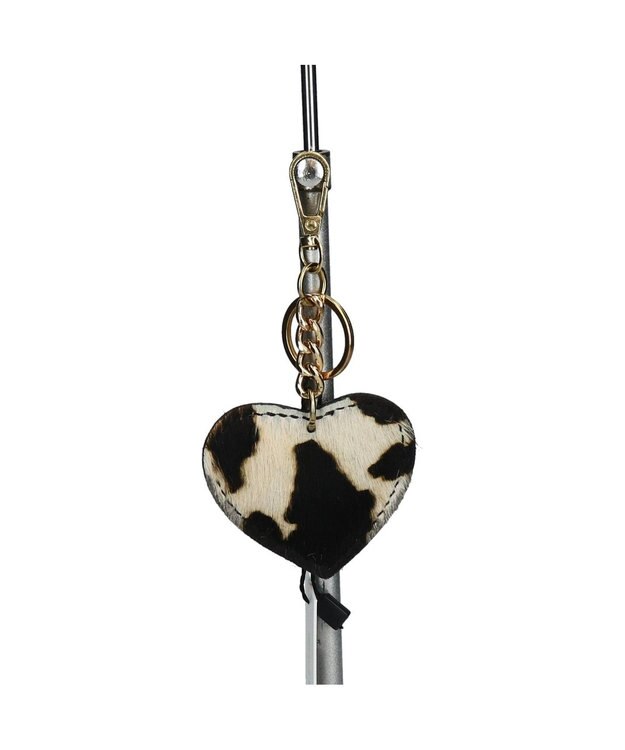 INTER-CHAUSSURES 【ANDREA CARDONE】ハート型レザーキーチャーム マルチ