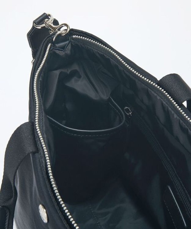 TOPKAPI 【Breath TOPKAPI】SLANT スラント ナイロン ユーティリティ 2way トートバッグ　軽量 ブラック